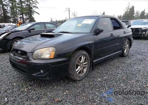 2005 Subaru Impreza Wrx from USA, damaged, VIN JF1GD29635G520056